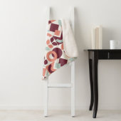 Scandinavian pattern design. Simple modern retro b Sherpa Deken (In situ)