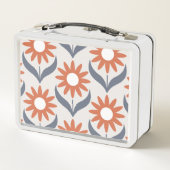 Scandinavian retro floral pattern, retro flower, v (Achterkant)