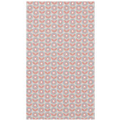 Scandinavian retro floral pattern, retro flower, v tafelkleed (Voorkant)