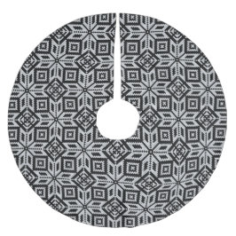 Scandinavian Selburose Kerstmis Knit Pattern Kerstboom Rok