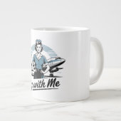 Scandinavian stewardess Specialty Mug (Devant droit)