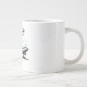 Scandinavian stewardess Specialty Mug Extra Grote Beker (Rechts)