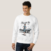 Scandinavian stewardess  trui (Voorkant volledig)