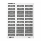 Scandinavian Triangles Label (Full Sheet)