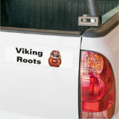 Scandinavian Viking Roots Bumpersticker (Op Truck)