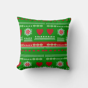 Scandinavian Winter Scene Kussen