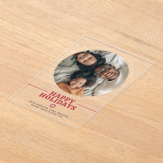 Scandinavie Joyeuses Fêtes Personnalisées Cartes (Poser)