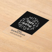 Scandinavie Joyeuses Fêtes Personnalisées Cartes (Poser)