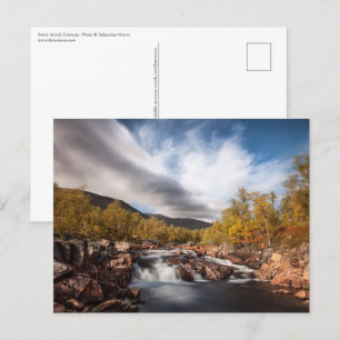 Scandinavië Landschapsfoto Briefkaart