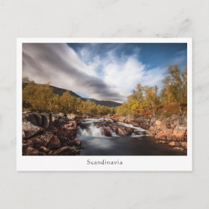 Scandinavië Landschapsfoto Briefkaart