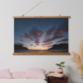 Scandinavië Landschapsfoto Hangend Wandkleed (Slaapkamer)