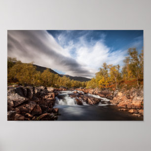 Scandinavië Landschapsfoto Poster