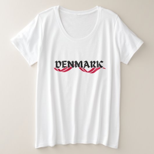 Scandinavie moderne danmark Drapeau Pays Souvenir (Design devant)