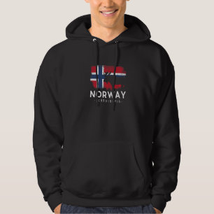 Scandinavië Noorwegen Vlag Noreg Scandinavia N Hoodie
