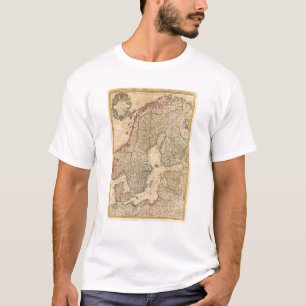 Scandinavië, Zweden, Denemarken 2 T-shirt