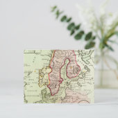 Scandinavië, Zweden, Denemarken Briefkaart (Staand voorkant)