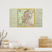 Scandinavië, Zweden, Denemarken Poster (Keuken)