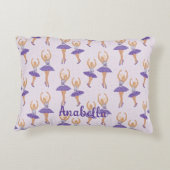 Scandinavisch Ballet Ballerina Custom Accent Kussen (Achterkant)
