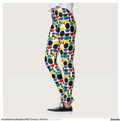 Scandinavisch Bauhaus-patroon uit het midden van d Leggings