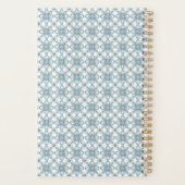Scandinavisch Bloempatroon Planner (Achterkant)