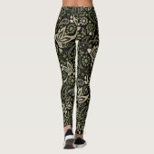 Scandinavisch Boho-etnisch patroon Leggings (Achterkant)