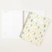 Scandinavisch bosnaadloos patroonpatroon Planner (Display)