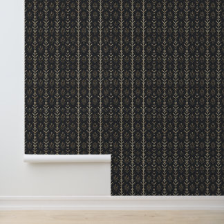 Scandinavisch geïnspireerd geometrisch patroon behang