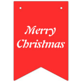 Scandinavisch Kerst Rocking Horse Custom Vlaggetjes (Derde vlag)