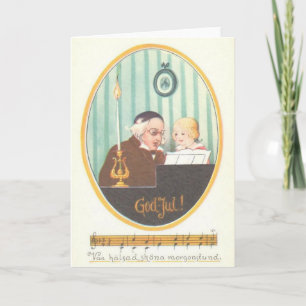  Scandinavisch kerstWenskaart Feestdagen Kaart