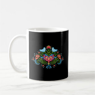Scandinavisch Noors Rosemaling Noorwegen Koffiemok