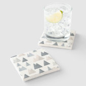 Scandinavisch Onderzetter van Bergsteen (Zijkant)