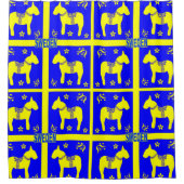 Scandinavisch ontwerp douchegordijn (Voorkant)