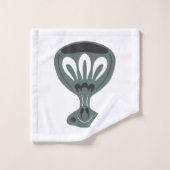 Scandinavisch Patroon Paard Bad Handdoek (Wasdoekje)