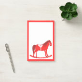 Scandinavisch schommelpaard post-it® notes (Kantoor)