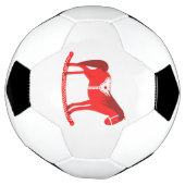 Scandinavisch schommelpaard voetbal (Gedraaid)