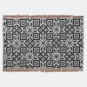 Scandinavisch Selburose-kerstpatroon Deken