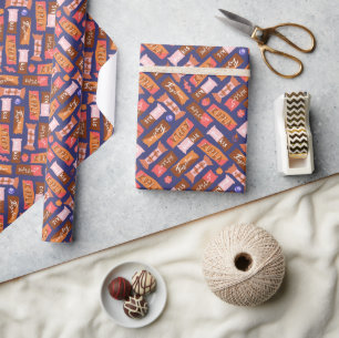 Scandinavisch snoepgoed chocoladerepen inpakpapier