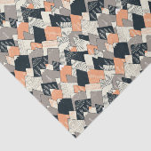 Scandinavisch stijlbergpatroon tissuepapier (Detail)