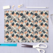 Scandinavisch stijlbergpatroon tissuepapier (Craft)