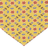 Scandinavisch stijlgeometric Floral Pattern Korte Tafelloper (Hoek)