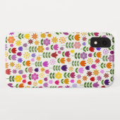 Scandinavisch stijlventilatorpatroon Case-Mate iPhone case (Achterkant (horizontaal))