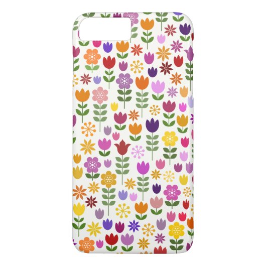 Scandinavisch stijlventilatorpatroon Case-Mate iPhone case (Achterkant)