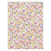 Scandinavisch stijlventilatorpatroon tafelkleed (Voorkant)