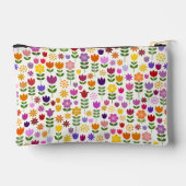 Scandinavisch Style Flowers Pattern Etui (Achterkant)