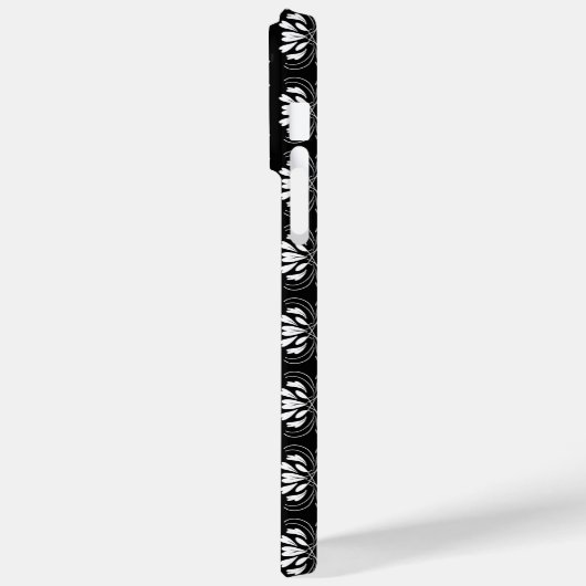 Scandinavisch zwart-wit modern flair ontwerp Case-Mate iPhone case (Achterkant / Links)