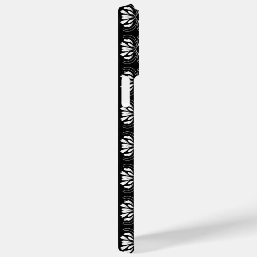 Scandinavisch zwart-wit modern flair ontwerp Case-Mate iPhone case (Achterkant / Rechts)