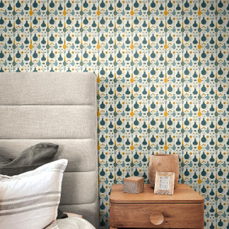 Scandinavische Airbnb-muurdecoratie Behang