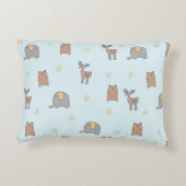  Scandinavische dierentuin Accent Kussen (Achterkant)