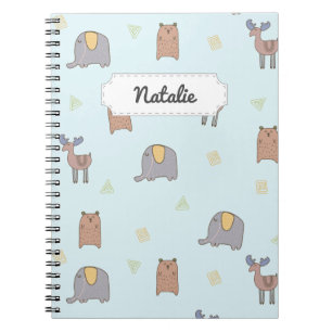Scandinavische dierentuin Notitieboek
