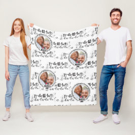 Scandinavische Doodle FOTO Deken Kerstcadeau